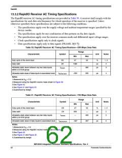 浏览型号MPC8540CPX667JC的Datasheet PDF文件第62页