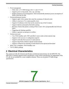 浏览型号MPC8540CPX667JC的Datasheet PDF文件第7页