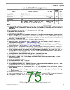 浏览型号MPC8540CPX667JC的Datasheet PDF文件第75页