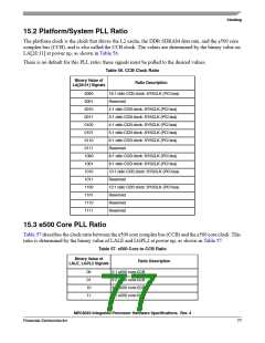 浏览型号MPC8540CPX667JC的Datasheet PDF文件第77页