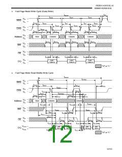 浏览型号MSM514265ESL-XXTS-K的Datasheet PDF文件第12页