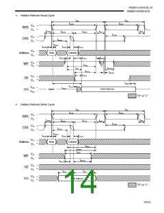 浏览型号MSM514265ESL-XXTS-K的Datasheet PDF文件第14页