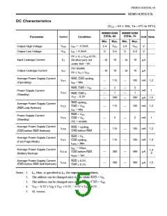 浏览型号MSM514265ESL-XXTS-K的Datasheet PDF文件第5页