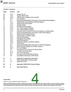 浏览型号MSP3457G的Datasheet PDF文件第4页