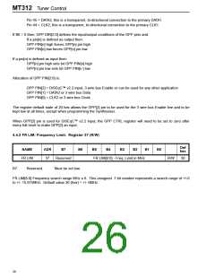 浏览型号MT312C的Datasheet PDF文件第26页