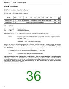 浏览型号MT312C的Datasheet PDF文件第36页