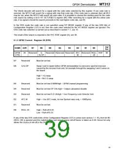 浏览型号MT312C的Datasheet PDF文件第39页