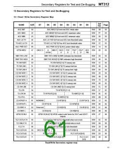 浏览型号MT312C的Datasheet PDF文件第61页