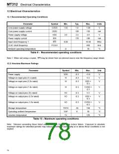 浏览型号MT312C的Datasheet PDF文件第78页