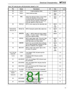 浏览型号MT312C的Datasheet PDF文件第81页