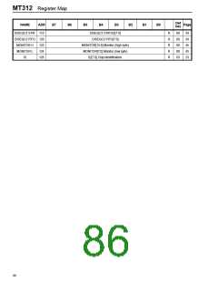 浏览型号MT312C的Datasheet PDF文件第86页