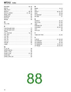 浏览型号MT312C的Datasheet PDF文件第88页