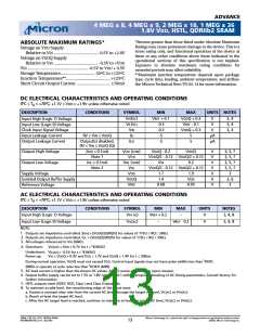 浏览型号MT54W1MH36BF-5的Datasheet PDF文件第13页