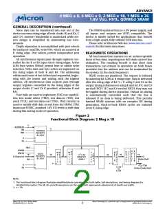浏览型号MT54W1MH36BF-5的Datasheet PDF文件第2页