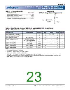 浏览型号MT54W1MH36BF-5的Datasheet PDF文件第23页