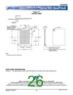 浏览型号MT54W1MH36BF-5的Datasheet PDF文件第26页