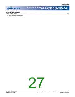 浏览型号MT54W1MH36BF-5的Datasheet PDF文件第27页
