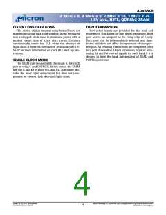 浏览型号MT54W1MH36BF-5的Datasheet PDF文件第4页