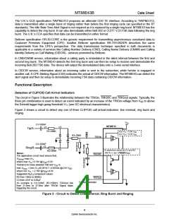 浏览型号MT88E43BE的Datasheet PDF文件第4页