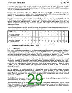 浏览型号MT9076AP的Datasheet PDF文件第29页