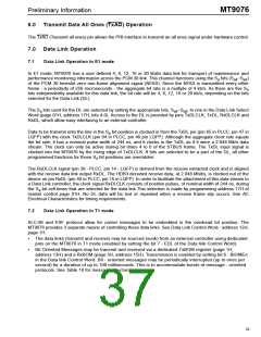 浏览型号MT9076AP的Datasheet PDF文件第37页