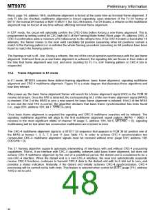 浏览型号MT9076AP的Datasheet PDF文件第48页