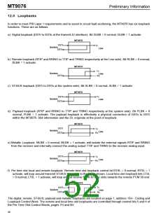浏览型号MT9076AP的Datasheet PDF文件第52页