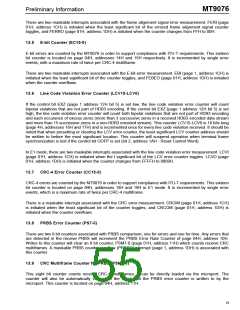 浏览型号MT9076AP的Datasheet PDF文件第55页