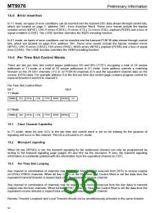 浏览型号MT9076AP的Datasheet PDF文件第56页