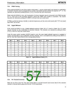 浏览型号MT9076AP的Datasheet PDF文件第57页