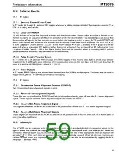 浏览型号MT9076AP的Datasheet PDF文件第59页