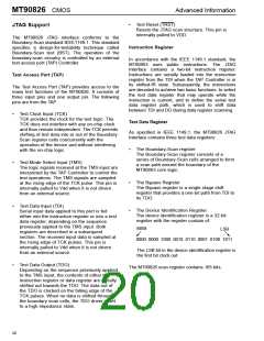 浏览型号MT90826AL的Datasheet PDF文件第20页