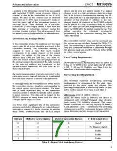 浏览型号MT90826AL的Datasheet PDF文件第7页