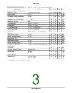 浏览型号NCV5171的Datasheet PDF文件第3页