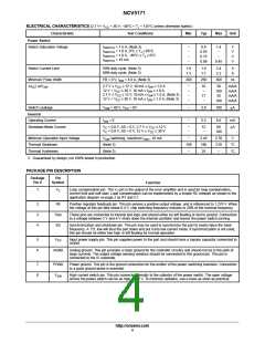 浏览型号NCV5171的Datasheet PDF文件第4页