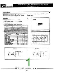 浏览型号UNL2803的Datasheet PDF文件第1页