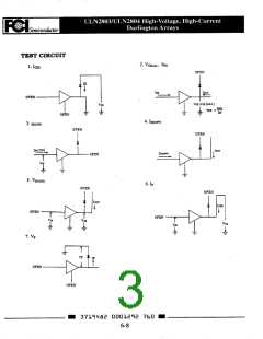 浏览型号UNL2803的Datasheet PDF文件第3页