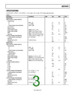 浏览型号ADSYS8401JPCZ的Datasheet PDF文件第3页