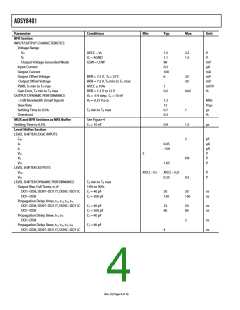 浏览型号ADSYS8401JPCZ的Datasheet PDF文件第4页