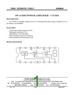 浏览型号CTC810的Datasheet PDF文件第1页