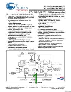 浏览型号CY7C68013A-128AXI的Datasheet PDF文件第1页