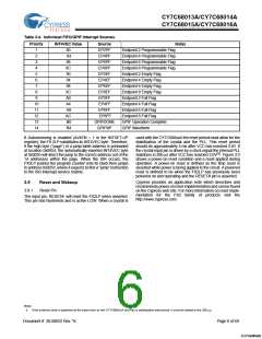 浏览型号CY7C68013A-128AXI的Datasheet PDF文件第6页