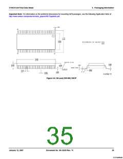 浏览型号CY8C21234-24SXI的Datasheet PDF文件第35页