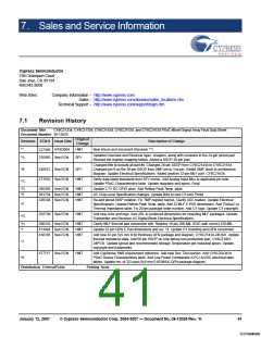 浏览型号CY8C21234-24SXI的Datasheet PDF文件第41页