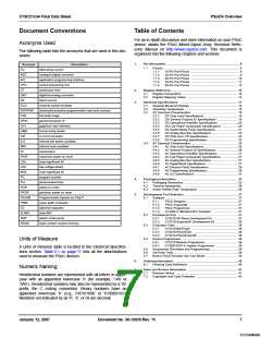 浏览型号CY8C21234-24SXI的Datasheet PDF文件第7页