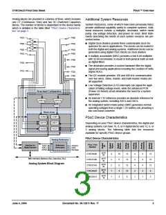 浏览型号CY8C24223-SPPVC的Datasheet PDF文件第3页
