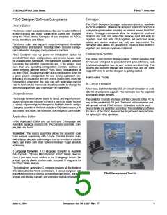 浏览型号CY8C24223-SPPVC的Datasheet PDF文件第5页