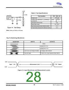 浏览型号ES29DS640FT-90RTG的Datasheet PDF文件第28页