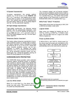 浏览型号ES29DL640F-70RTG的Datasheet PDF文件第9页