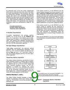 浏览型号ES29DS800F-12RTG的Datasheet PDF文件第9页